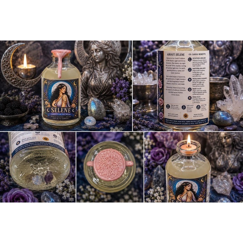 Selene Oil Candle‎